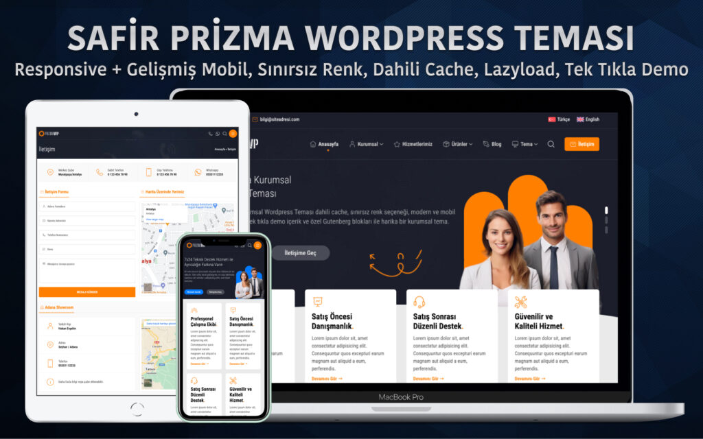 Prizma WordPress Teması